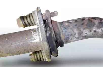 Фланец, труба выхлопного газа HJS купить