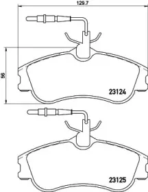 Комплект тормозных колодок, дисковый тормоз PAGID купить