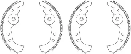 Комплект тормозных колодок PAGID купить