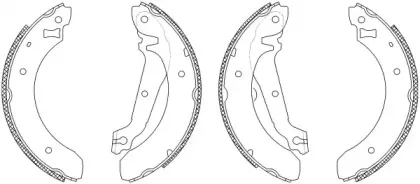 Комплект тормозных колодок PAGID купить