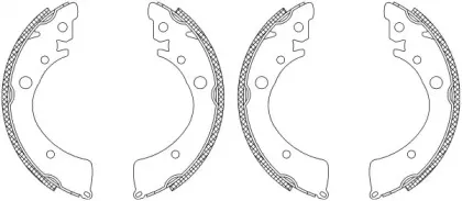 Комплект тормозных колодок PAGID купить