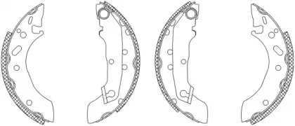 Комплект тормозных колодок PAGID купить