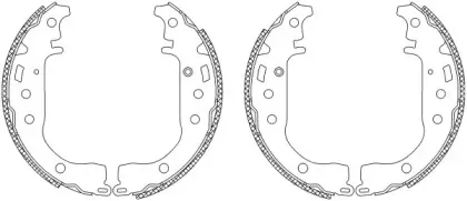 Комплект тормозных колодок PAGID купить