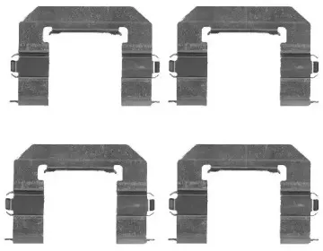 Комплектующие, колодки дискового тормоза PAGID купить