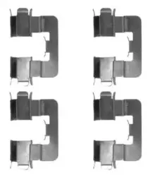 Комплектующие, колодки дискового тормоза PAGID купить