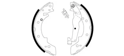 Комплект тормозных колодок PAGID купить