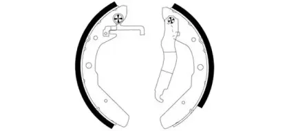 Комплект тормозных колодок PAGID купить