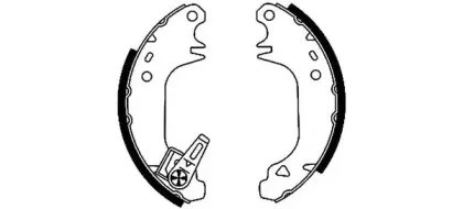 Комплект тормозных колодок PAGID купить