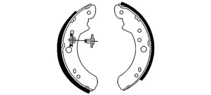 Комплект тормозных колодок PAGID купить