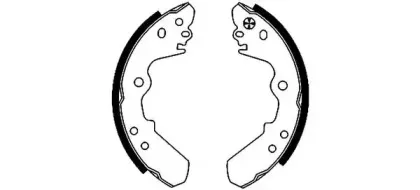 Комплект тормозных колодок PAGID купить