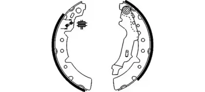Комплект тормозных колодок PAGID купить