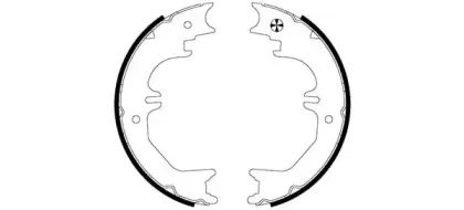 Комплект тормозных колодок, стояночная тормозная система PAGID купить