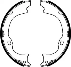 Комплект тормозных колодок, стояночная тормозная система PAGID купить