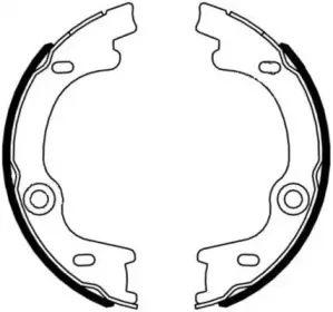 Комплект тормозных колодок, стояночная тормозная система PAGID купить