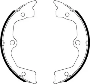 Комплект тормозных колодок, стояночная тормозная система PAGID купить