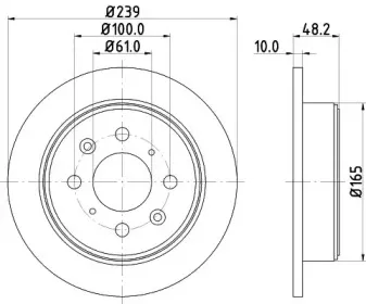Тормозной диск PAGID купить