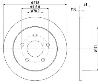 Тормозной диск PAGID купить
