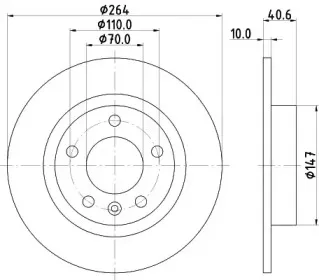 Тормозной диск PAGID купить