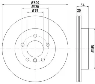 Тормозной диск PAGID купить