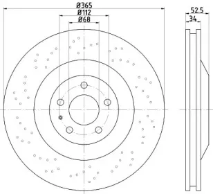 Тормозной диск PAGID купить