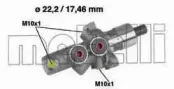 Главный тормозной цилиндр METELLI купить