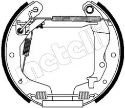 Комплект тормозных колодок METELLI купить