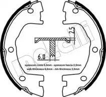 Комплект тормозных колодок, стояночная тормозная система METELLI купить