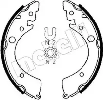 Комплект тормозных колодок METELLI купить