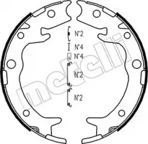 Комплект тормозных колодок, стояночная тормозная система METELLI купить