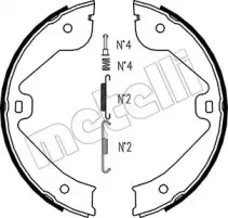 Комплект тормозных колодок, стояночная тормозная система METELLI купить