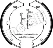 Комплект тормозных колодок, стояночная тормозная система METELLI купить