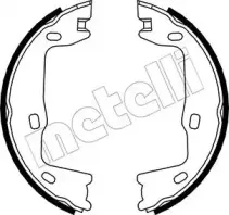 Комплект тормозных колодок, стояночная тормозная система METELLI купить