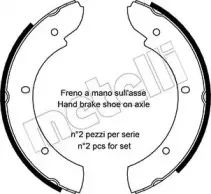 Комплект тормозных колодок, стояночная тормозная система METELLI купить