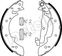 Комплект тормозных колодок METELLI купить