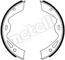 Комплект тормозных колодок, стояночная тормозная система METELLI купить