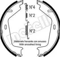 Комплект тормозных колодок, стояночная тормозная система METELLI купить