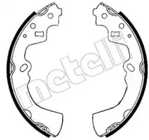 Комплект тормозных колодок METELLI купить