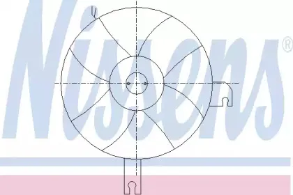 Вентилятор, конденсатор кондиционера NISSENS купить