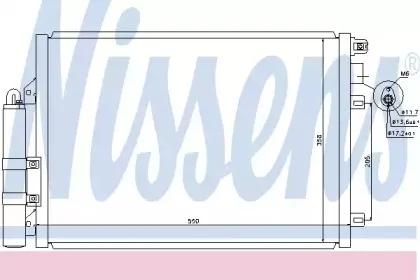 Конденсатор, кондиционер NISSENS купить