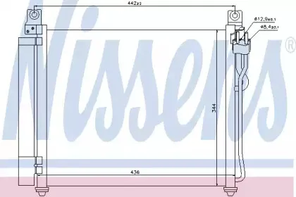 Конденсатор, кондиционер NISSENS купить