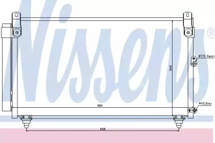 Конденсатор, кондиционер NISSENS купить
