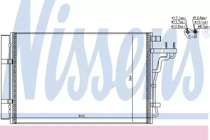 Конденсатор, кондиционер NISSENS купить