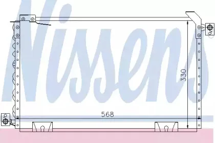 Конденсатор, кондиционер NISSENS купить