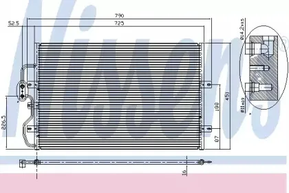 Конденсатор, кондиционер NISSENS купить