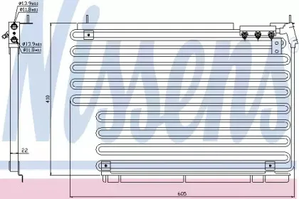 Конденсатор, кондиционер NISSENS купить