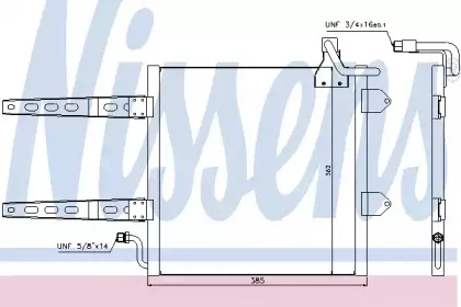 Конденсатор, кондиционер NISSENS купить