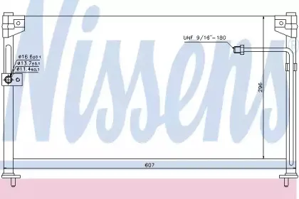 Конденсатор, кондиционер NISSENS купить