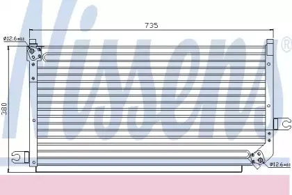 Конденсатор, кондиционер NISSENS купить