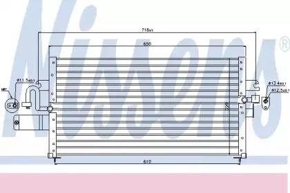 Конденсатор, кондиционер NISSENS купить