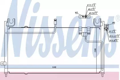 Конденсатор, кондиционер NISSENS купить